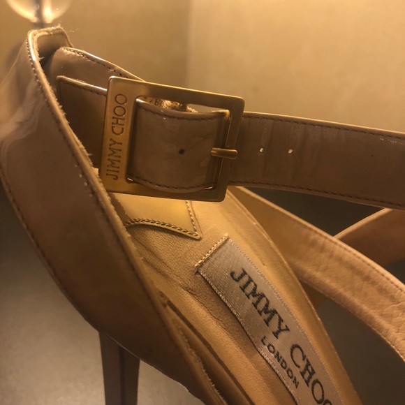 Jimmy Choo
Vamp Crisscross Platform Sandal, Nude - Picture 5 of 8